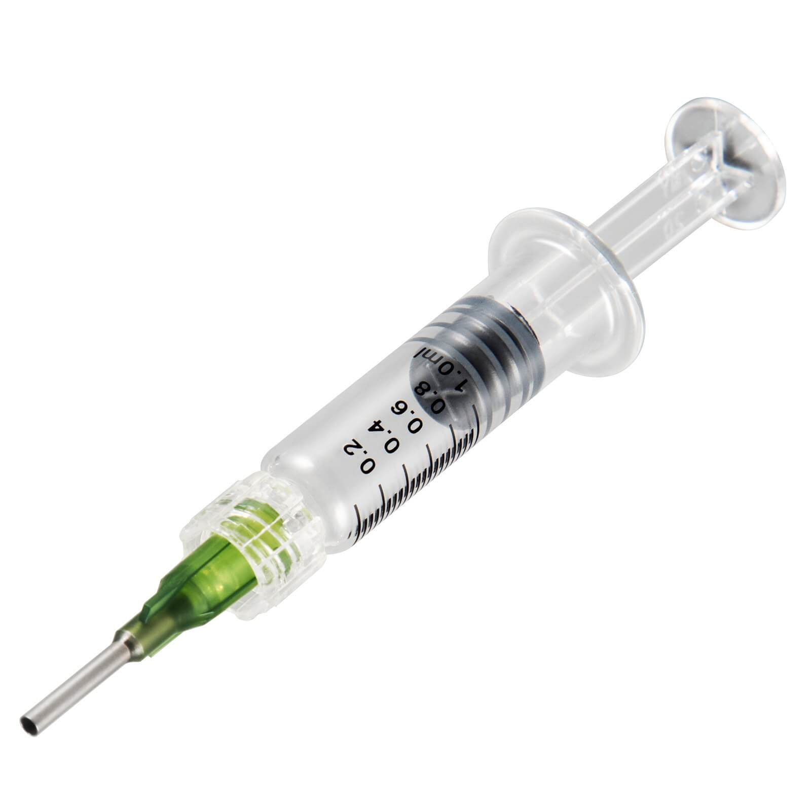 Empty Borosilicate Glass Luer Lock Syringe