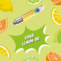 Sativa Dominant Canna Club Sour Lemon OG Distillate + Vape Cart | 1ml