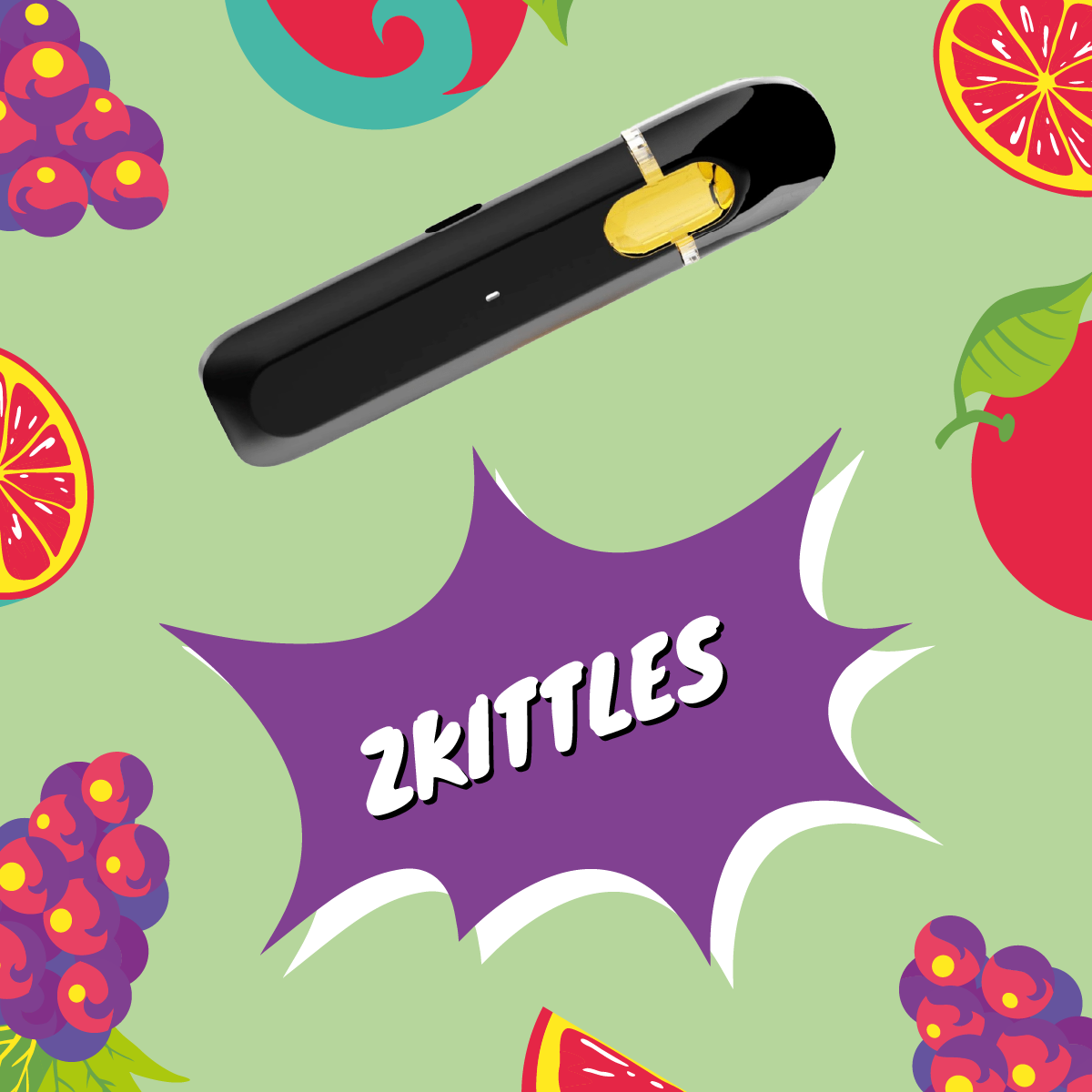 Sativa Dominant Canna Club Zkittles Distillate + Disposable Vape Device | 2ml